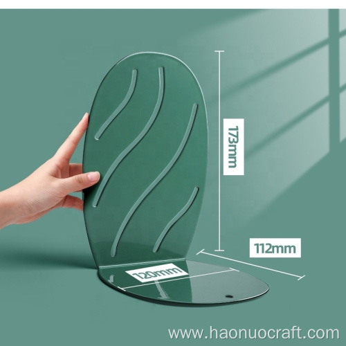 Soporte de libro en forma de L para estantes de soporte de libros de estudiantes